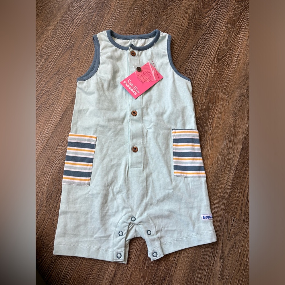 RuggedButts Boys Romper